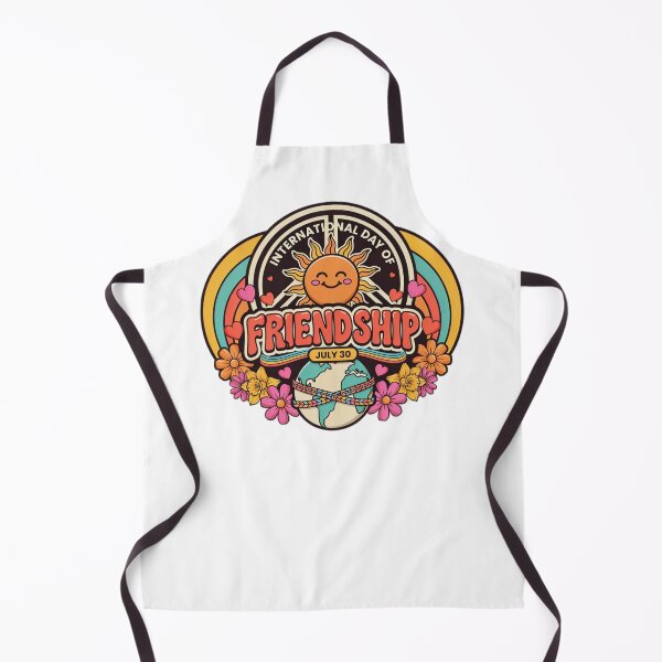 Item preview, International Day Friendship Retro Groovy Peace Love Graphic designed and sold by MagicSD Designs.