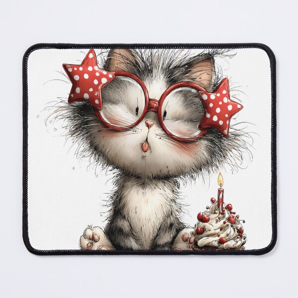Item preview, Fun filled birthday - funny cat! designed and sold by fribabywonder.
