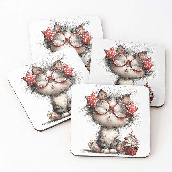 Item preview, Fun filled birthday - funny cat! designed and sold by fribabywonder.