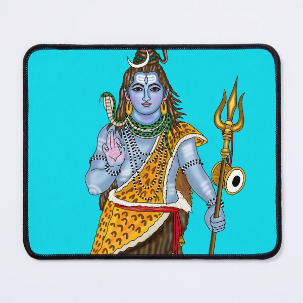 Item preview, Shiva Shankar Artwork | Divine Mahadev Digital Painting | Sacred Hindu God Illustration designed and sold by Harshit_Digital_Arts.