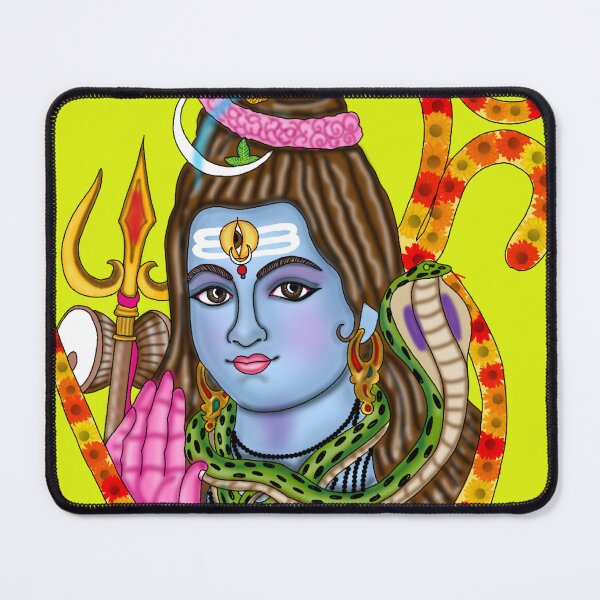 Item preview, Shiva Shankar Artwork | Divine Mahadev Digital Painting | Sacred Hindu God Illustration designed and sold by Harshit_Digital_Arts.