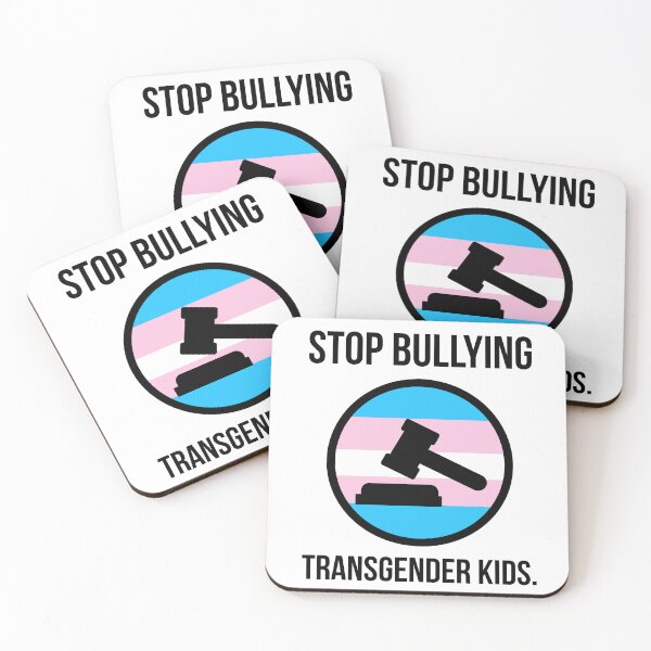 Item preview, Stop bullying transgender kids.  designed and sold by Rachel the Artist .