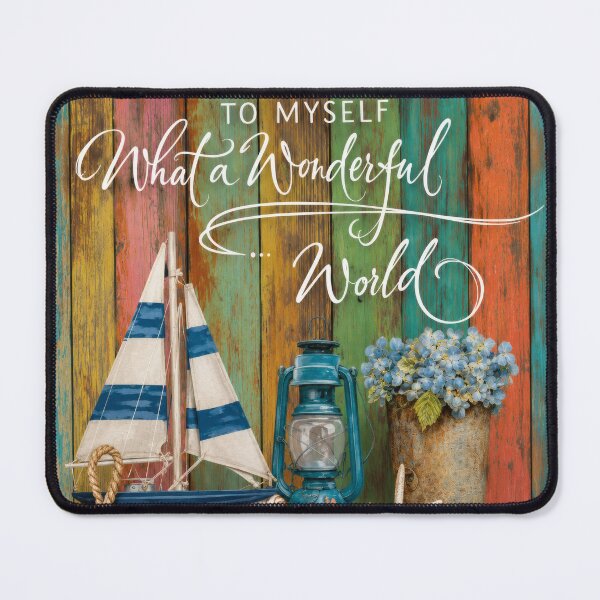 Item preview, And I Think To Myself What a Wonderful World designed and sold by MorningJoco.