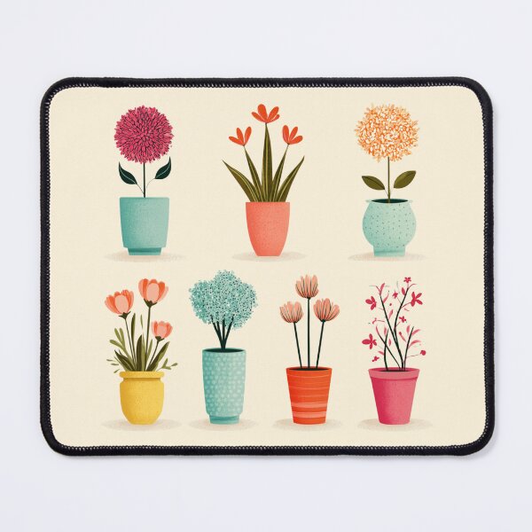 Item preview, Flower Pots designed and sold by bubblyrainbow.