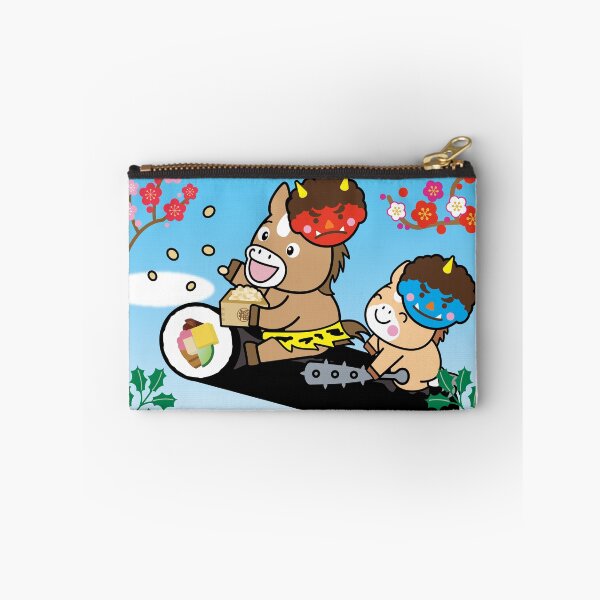 Item preview, Funny Horse Characters Setsubun Bean Throwing Festival designed and sold by OsakaYumeWorks.