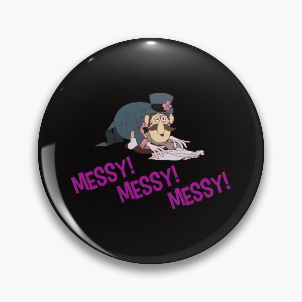 Item preview, Humorous Messy Character Exclamation designed and sold by VanguardSkull.