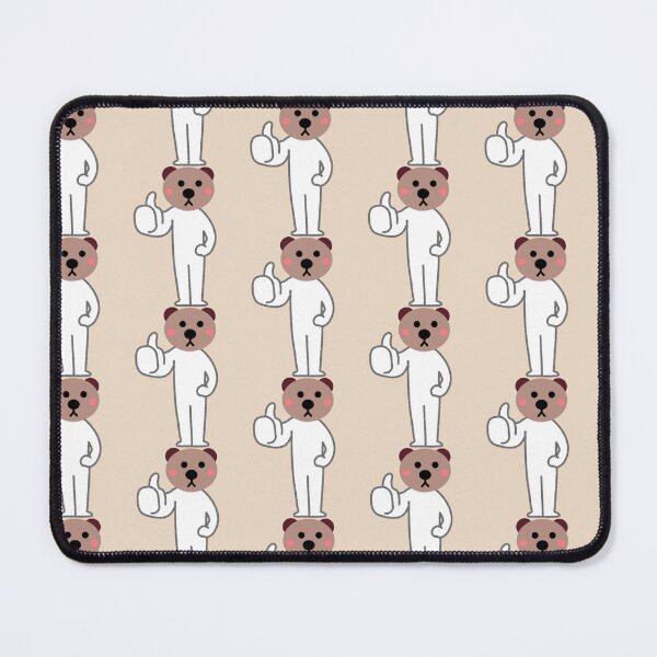 Item preview, Cute Bear Thumbs Up Funny Kawaii Meme Illustration designed and sold by ATMAS SHOP.