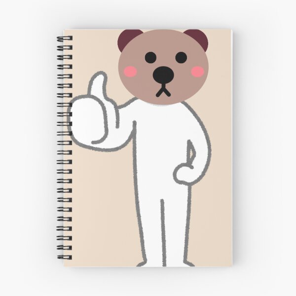 Item preview, Cute Bear Thumbs Up Funny Kawaii Meme Illustration designed and sold by ATMAS SHOP.
