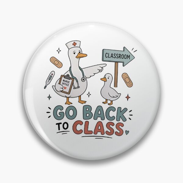 Item preview, Go Back To Class Goose designed and sold by To101ARt.