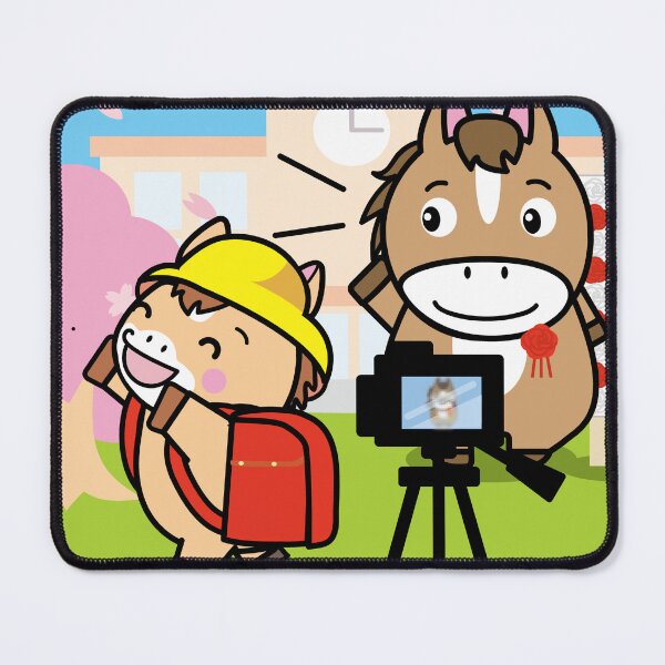 Item preview, Cute Horse Student First Day of School designed and sold by OsakaYumeWorks.