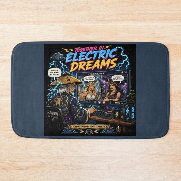 Item preview, Together In Electric Dreams Funny Mythology Video Call designed and sold by Hornace88studio.