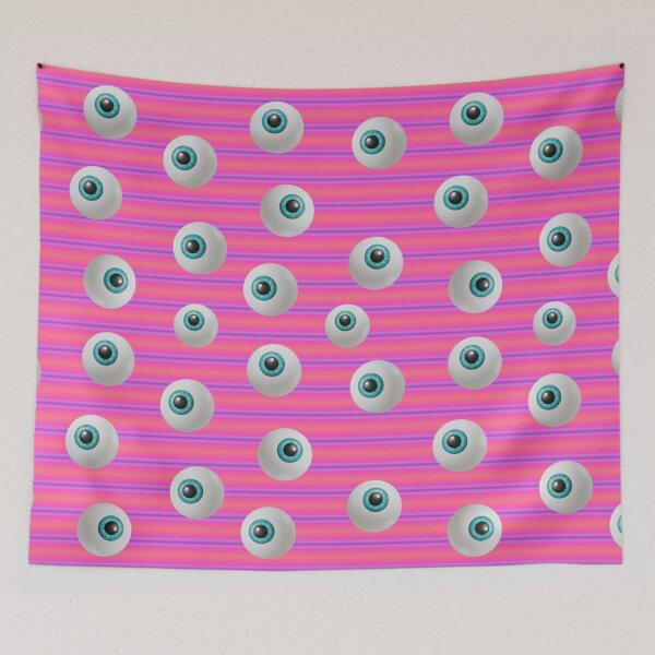Item preview, Cute eyeball pink designed and sold by kanaehonkawa.