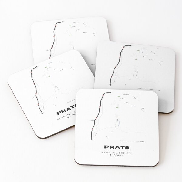 Item preview, Prats Andorra Minimalist Map Art Print designed and sold by RM-Journey.
