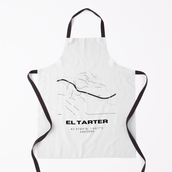 Item preview, El Tarter Andorra Minimalist Map Art Print designed and sold by RM-Journey.