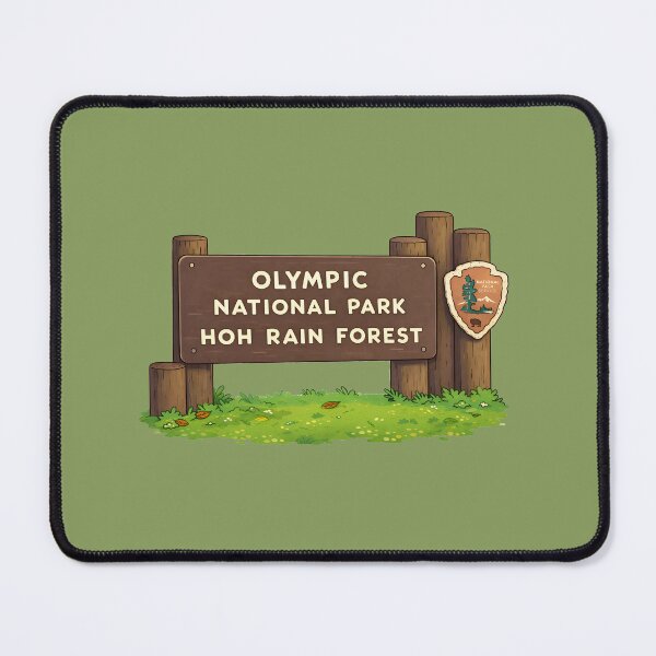 Item preview, Olympic National Park designed and sold by Broken Antler Designs .