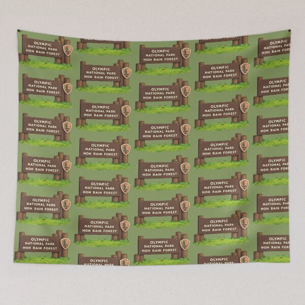 Item preview, Olympic National Park  designed and sold by Broken Antler Designs .