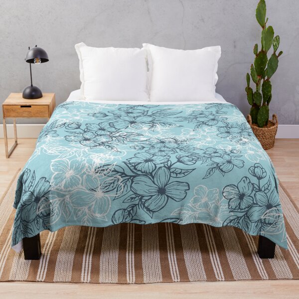 Item preview, Dogwood in Blue designed and sold by The Painted Lamb.