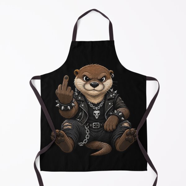 Item preview, Middle Finger Rebellious Otter designed and sold by pUNKnown.