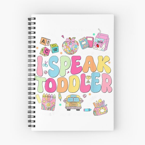 Item preview, I Speak Toddler Back to School Teacher T-Shirt designed and sold by SavsMerch.