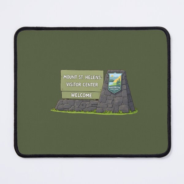 Item preview, Mount St Helens designed and sold by Broken Antler Designs .