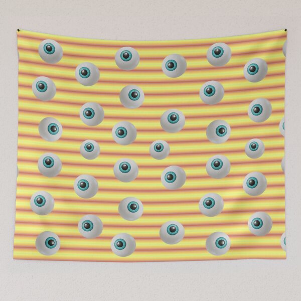 Item preview, Cute eyeball yellow designed and sold by kanaehonkawa.