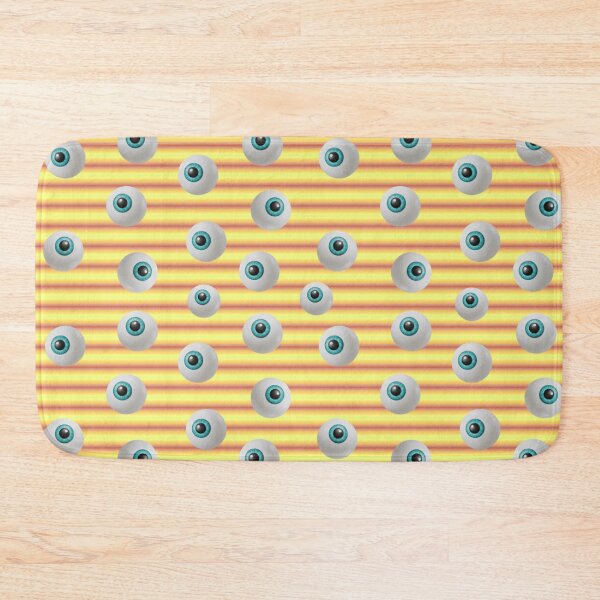 Item preview, Cute eyeball yellow designed and sold by kanaehonkawa.