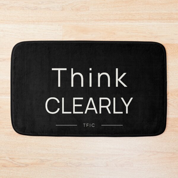 Item preview, Think Clearly Stoic Mindset Shirt designed and sold by TFICBrand.