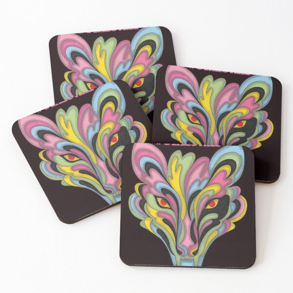 Item preview, Vibrant Swirls Canine Head Graphic designed and sold by plimenitbelters.
