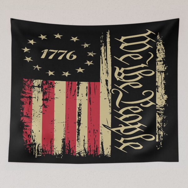 Item preview, 1776 We The People Patriotic Grunge designed and sold by LiveLearnCreate.