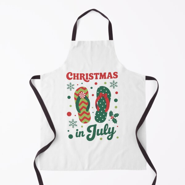 Item preview, Christmas In July Flip Flops Xmas Flip Flops Summer  designed and sold by SapfireStuArt.