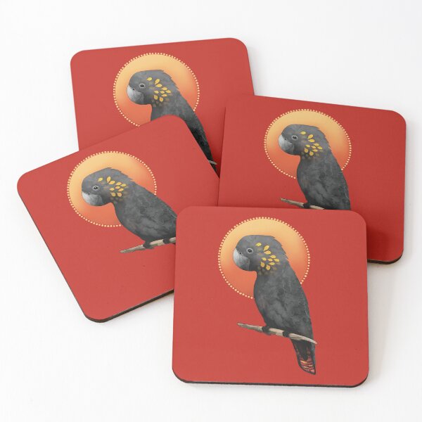 Item preview, Glossy Black Cockatoo Australian Wildlife designed and sold by Karin Taylor.