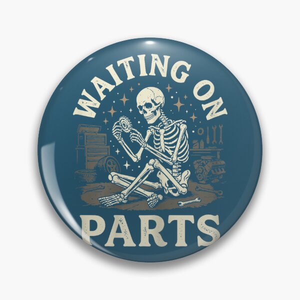Item preview, Waiting On Parts Skeleton_2 designed and sold by MichelLoveHaris.
