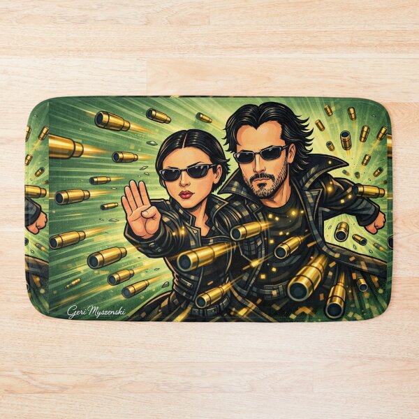 Item preview, The Matrix March 24, 1999 Keanu Reeves Carrie-Anne Moss designed and sold by The Art Queen Of Michigan .