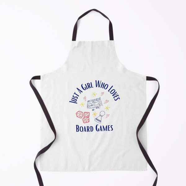 Item preview, Just A Girl Who Loves Board Games designed and sold by HoppingCreation.