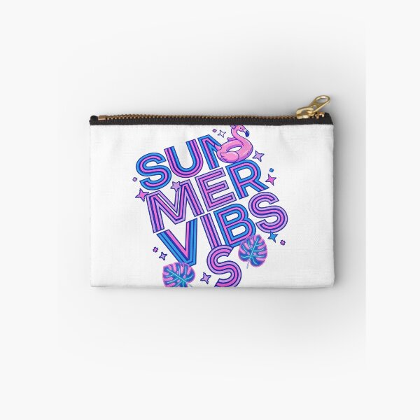 Item preview, Summer Vibes Neon Flamingo Typography designed and sold by Brightberry Studio.