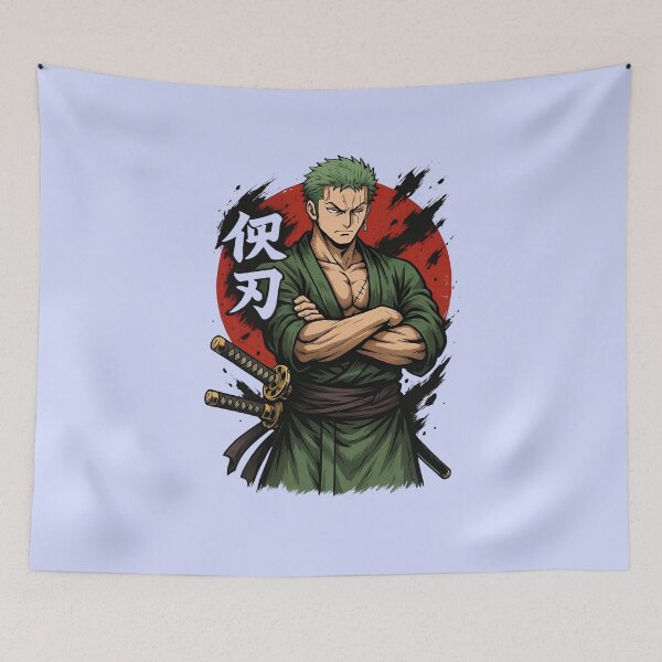 Item preview, Zoro designed and sold by PrismPulseApp.