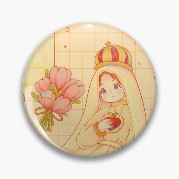 Item preview, Catholic illustration Our Lady of Fatima designed and sold by Th_illust.