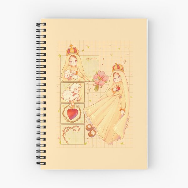 Item preview, Catholic illustration Our Lady of Fatima designed and sold by Th_illust.