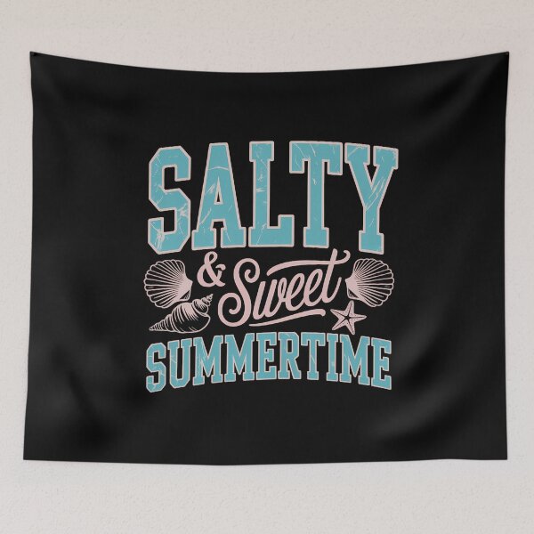 Item preview, Summer Salty and Sweet Summertime Trendy Beach  Neon Summer Women, Beach Lover designed and sold by SapfireStuArt.