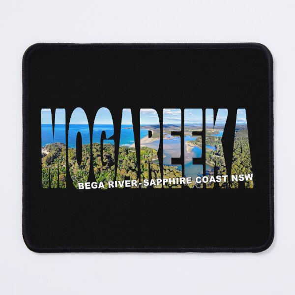 Item preview, MOGAREEKA Bega River Sapphire Coast NSW - Salt Water Lagoon Sunny Day designed and sold by Adam Gormley.
