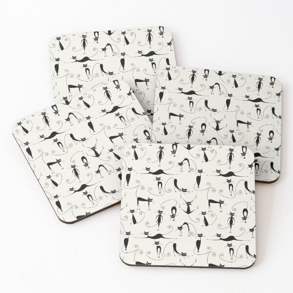 Item preview, Vintage Black Cats designed and sold by The Painted Lamb.