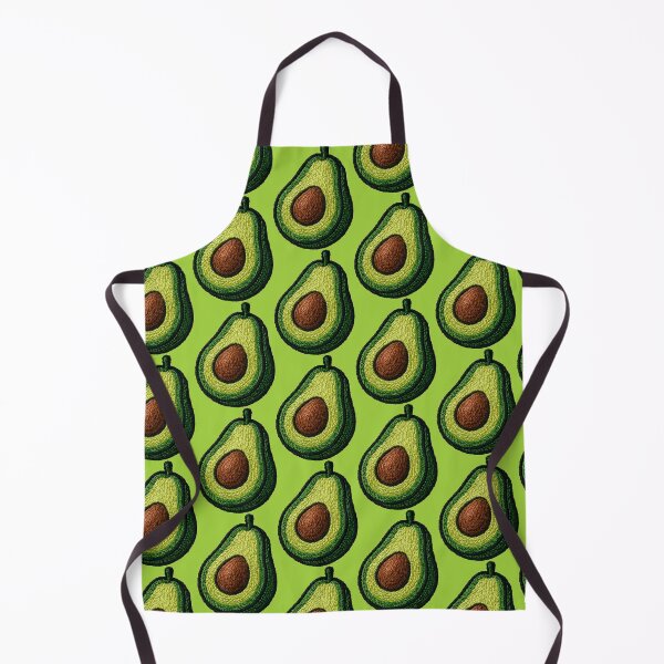 Item preview, Avocado slice iron on patch designed and sold by giantbananas.