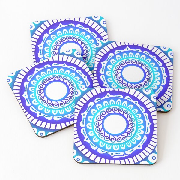 Item preview, Mandala Blues designed and sold by Marianna's Meraki.