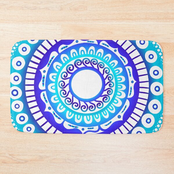 Item preview, Mandala Blues designed and sold by Marianna's Meraki.