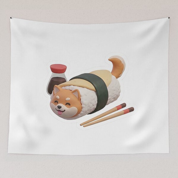 Item preview, sushi doggy designed and sold by stray66udeen.