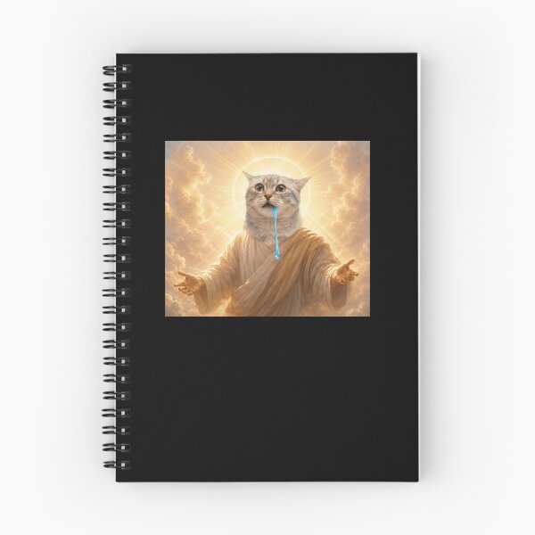 Item preview, Funny Drooling Cat Lord Meme Humor Art designed and sold by elderberry.