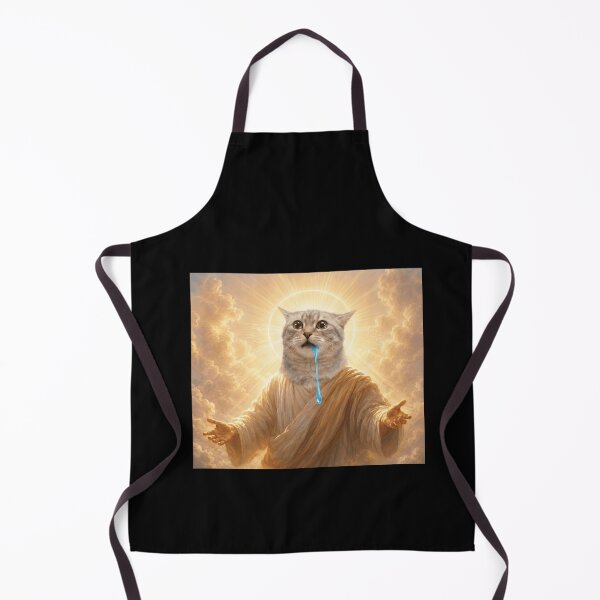 Item preview, Funny Drooling Cat Lord Meme Humor Art designed and sold by elderberry.