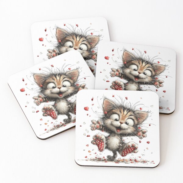 Item preview, Happy birthday - cute cat! designed and sold by fribabywonder.