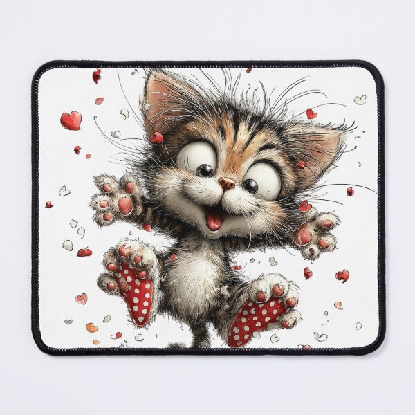 Item preview, Happy birthday - cute cat! designed and sold by fribabywonder.