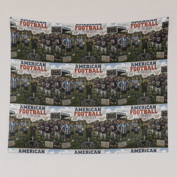 Item preview, American Football Two Teams One Game Zero Clue Funny Sports designed and sold by Hornace88studio.